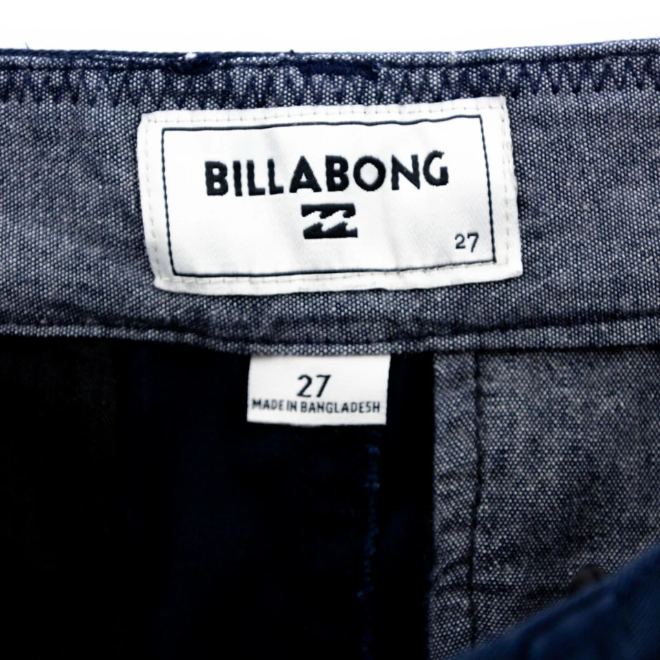 Pantalones Cortos Niños BILLABONG Azul Talla 27 Niños Informales Reelaborados Foto 3 de 4