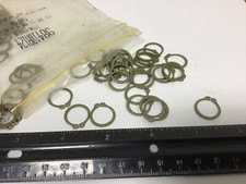Qty (90) External Retaning Rings, 9/16" Shaft, McMaster-Carr # 98410A124