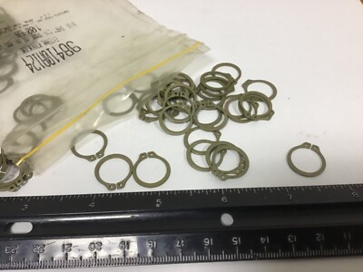 New Qty (40) 9/16'' External Retaining Rings For .530'' Diameter X .039'' Groove