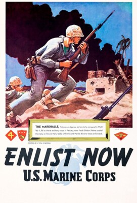 The Marshalls - 1945 - World War II - Recruitment Magnet