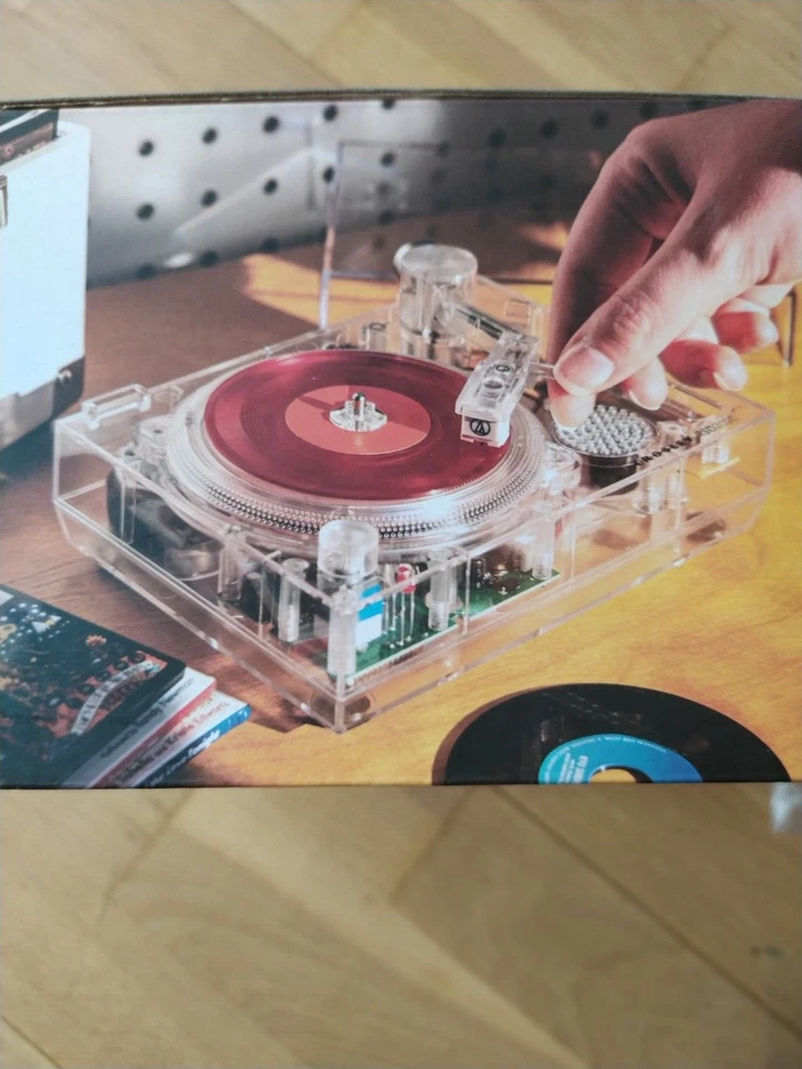 MINI TURNTABLE CROSLEY RSD 2020. TOCADISCOS 3" INCH,PULGADAS. NUEVO. CR6037A-CL. - Imagen 4 de 4