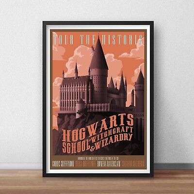 Harry Potter Minimalist Movie Poster, All Home Prints