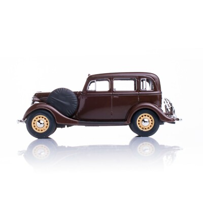 GAZ-M1 Taxi Brown Car Diecast Model 1:43 H751Br