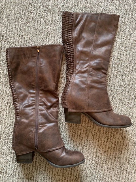 womens boots size 11 wide calf