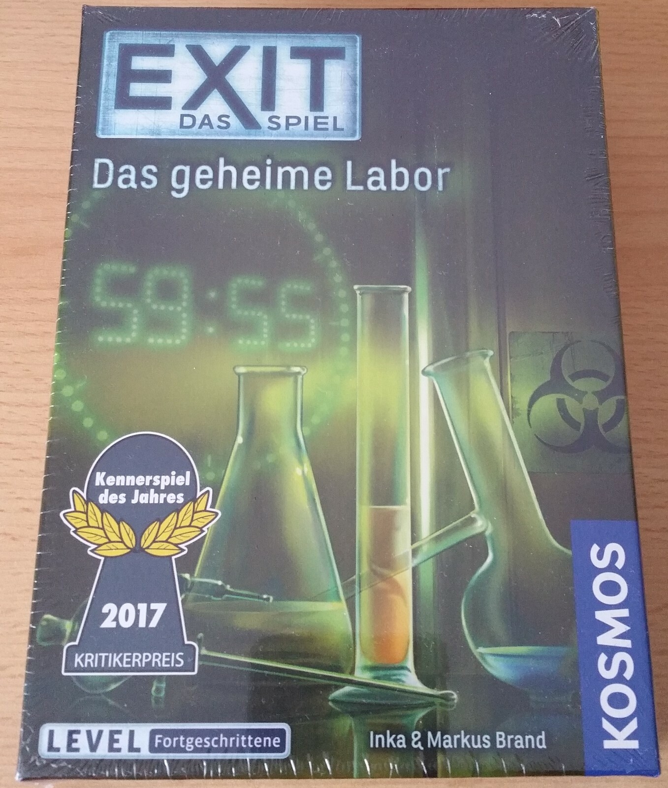Exit-Spiel (Kosmos): Das Geheime Labor - Originalverpackt - Ab 12