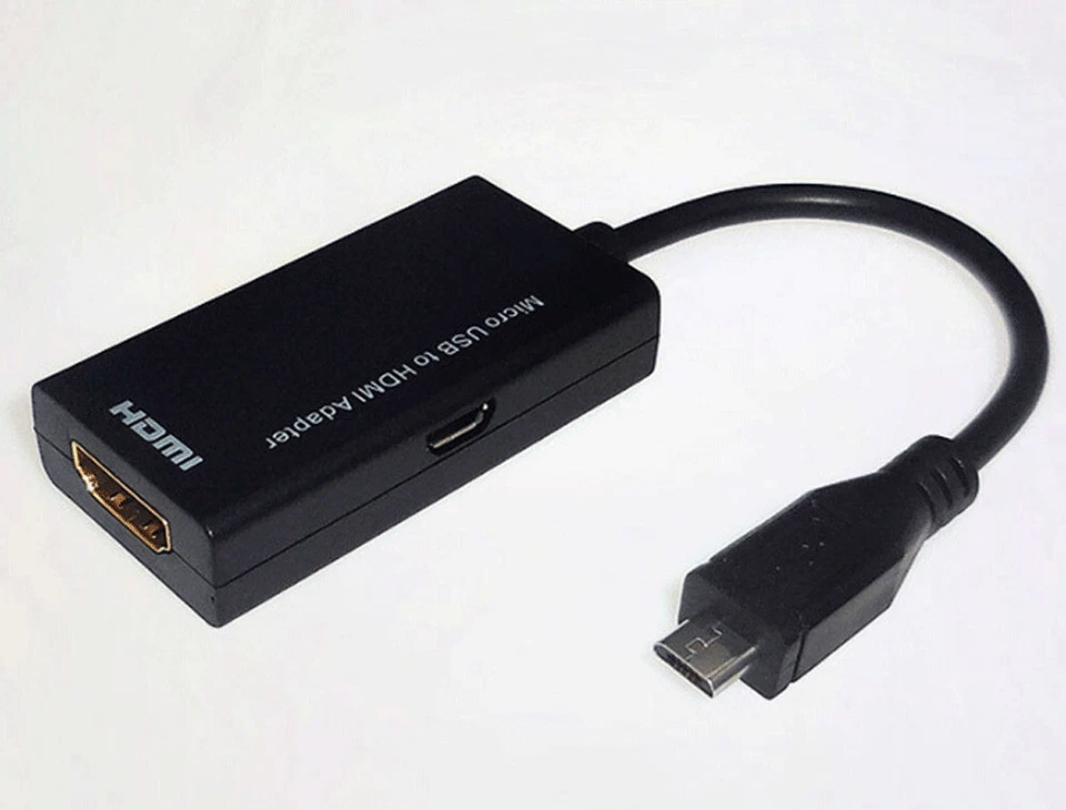 Adaptador de cable tipo C MHL USB C a HDMI HDTV AV TV para teléfono Samsung Android Mac - Imagen 2 de 4