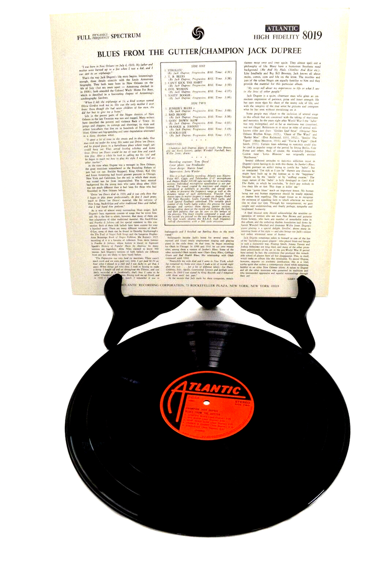 Champion Jack Dupree- Blues From The Gutter 1958 Atlantic P-6183A