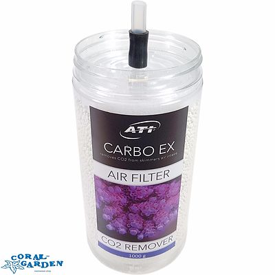 ATI Carbo Ex Luftfilter CO2 Filter mit 1000 g Füllung bessere Abschäumerleistung