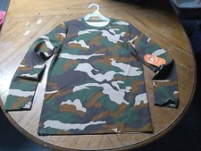 Boys Camo Long Sleeve Shirts