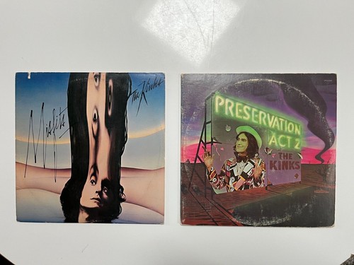 KINKS Preservation Act 2 RCA 2XLP G+ gatefold with lyric sheet + MISFITS