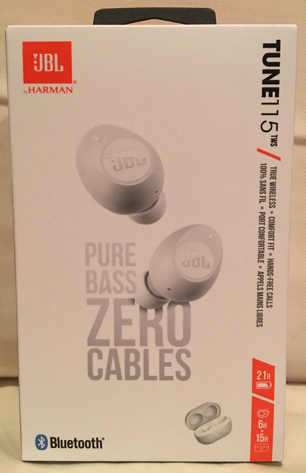 JBL Tune 115TWS купить в Америке, лот 