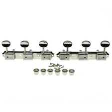 Nickel Vintage 3 on a Plate 3x3 Guitar Tuning Keys Tuners for Les Paul SG JR