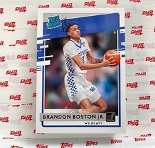 2021-22 Chronicles Draft Picks Brandon Boston Jr. Donruss Rated Rookie RC Bronze