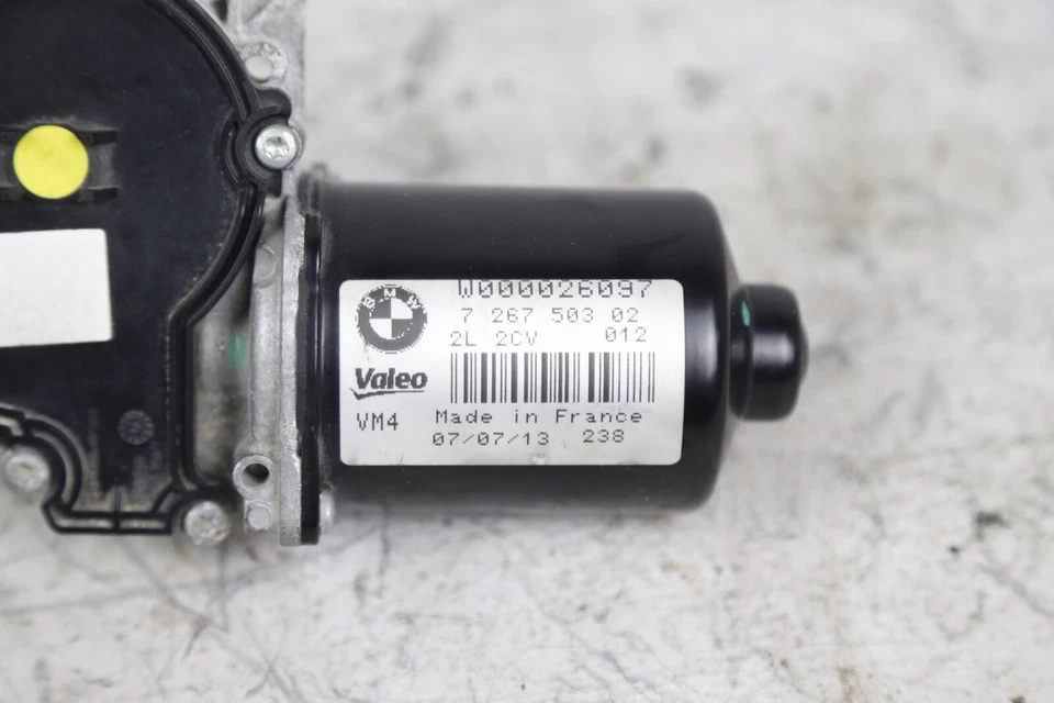 BMW 320I 330I 335I 340I 2012-2019 motor limpiaparabrisas delantero 7267503 OEM Foto 2 de 3