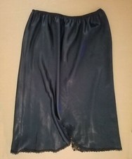 Victoria's Secret, Lacey Black, Woman's Silk, Skirt, Slip, US Size 8
