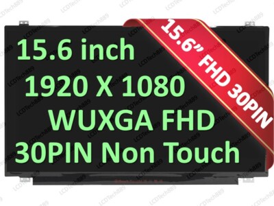 15.6'' FHD IPS LCD Screen TV156FHM-NH0 laptop DISPLAY 1920x1080 EDP 30PIN
