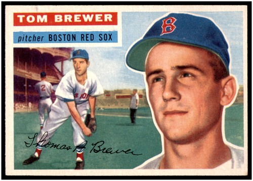 1956 Tom Brewer [Gray Back] #34