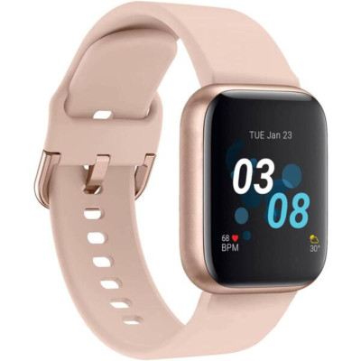 iTouch Air 4 Smartwatch, Style# 500009R-0-42-C12, Color Rose Gold / Blush