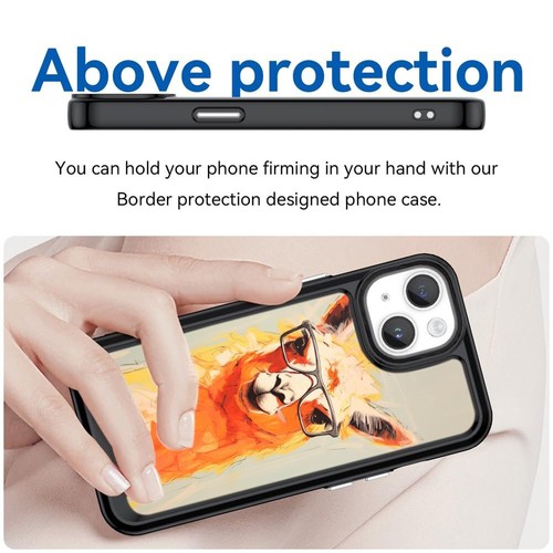For Samsung S21 S22 S23 S24 Ultra FE watercolor tie dyed llamas Plastic TPU Case - 第 19/25 張圖片