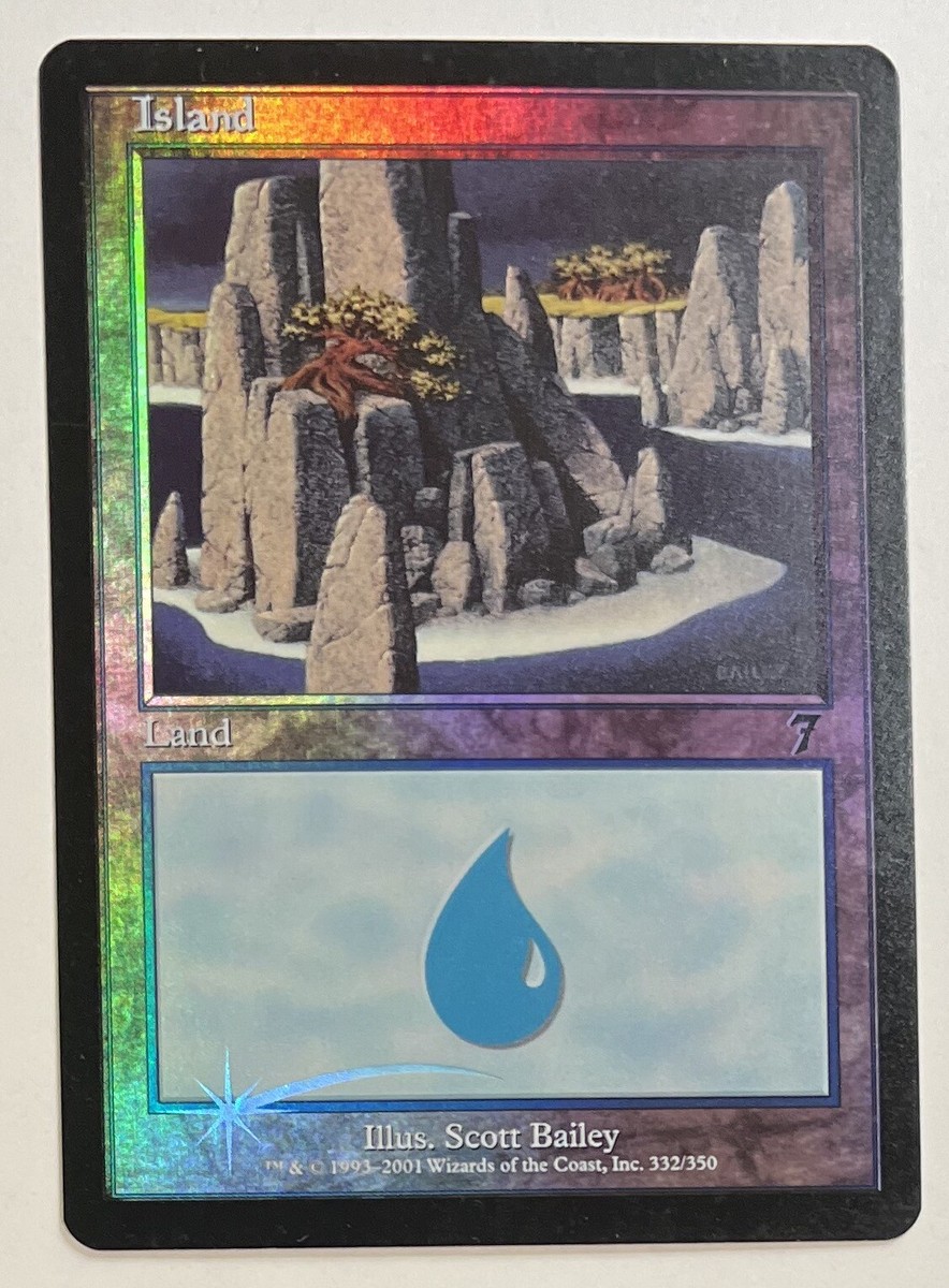 MTG ISLAND (FOIL) 7th Edition (OldManMTG 003-246) | eBay