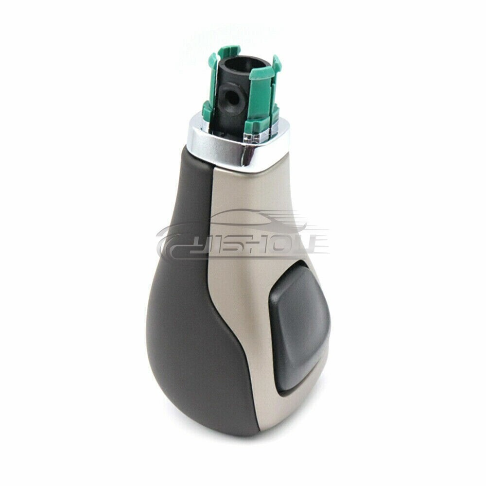 New For JEEP CHEROKEE KNOB SHIFTER PEWTER & BLACK 5YD291X9AA 20142018