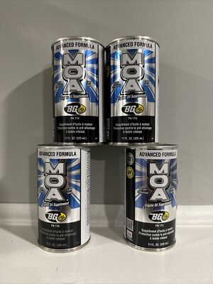 BG MOA Advance Formula Engine Oil Supplement - PN 115 11oz - 4 Count