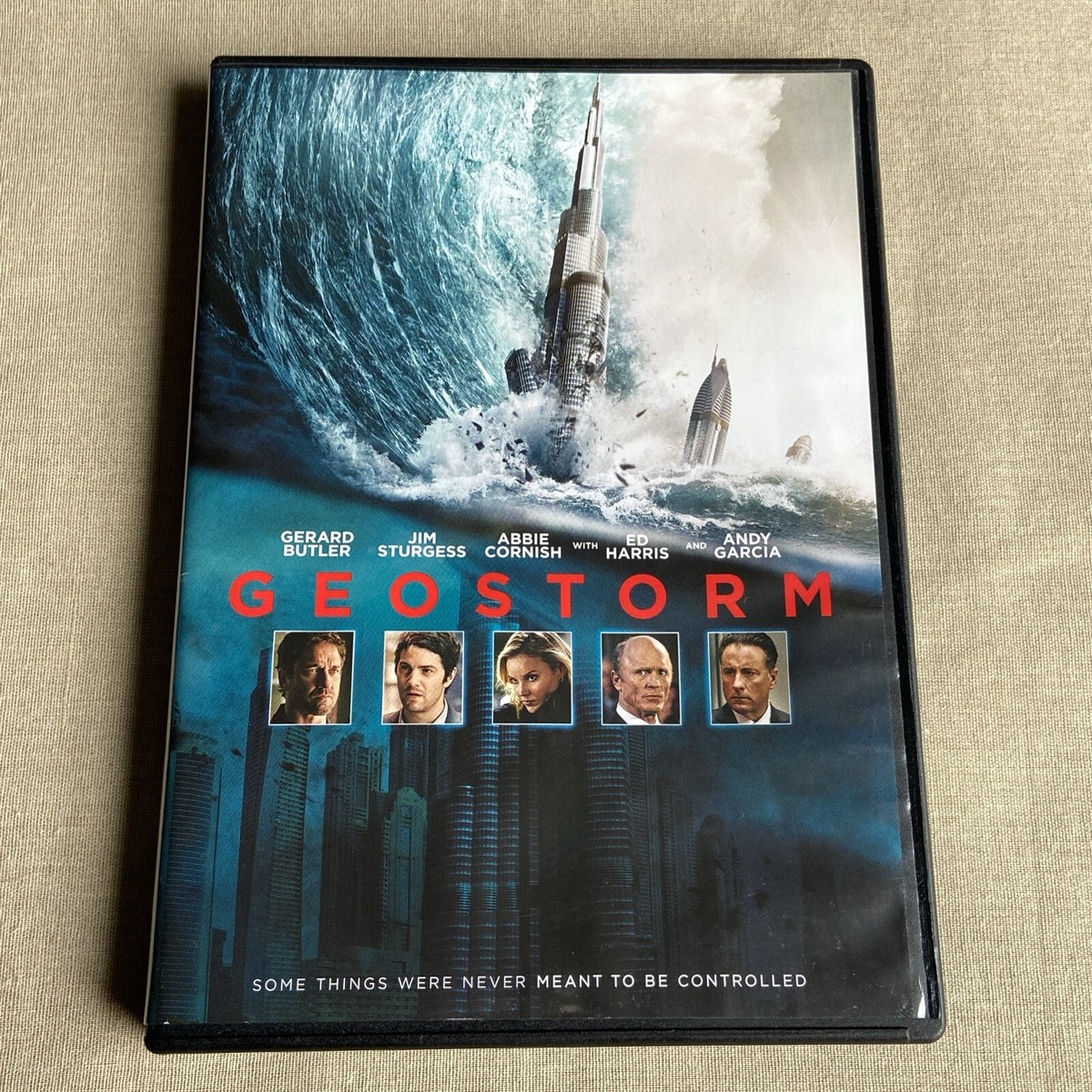 Geostorm (DVD 2017) Weather Disaster Thriller Gerard Butler Jim Sturgess  Cornish