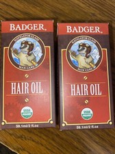 Badger Navigator Class Man Care HAIR OIL 2 Fl Oz. New Bottle Will Receive 2 Bot
