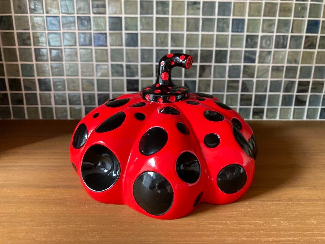 BENESSE Yayoi Kusama Naoshima Pumpkin Object RED Limited