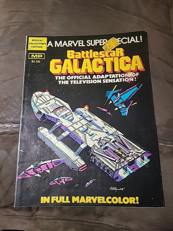 Vintage 1978 Battlestar Galactica Marvel Super Special Vol. 1 No. 8 comic book