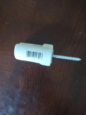 Dare Products Ceramic Lag Screw Insulators White