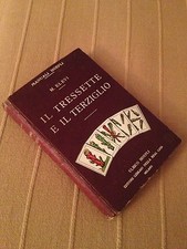 Manuali Hoepli IL TRESSETTE E IL TERZIGLIO 1931 M. Elevi (giochi Carte)
