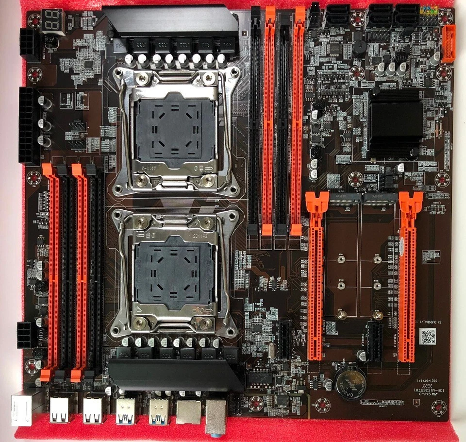 X99 Motherboard Set Dual CPU with E5 2680 V4 64GB DDR4 Ram 2400mhz M.2 Combo - Image 4 of 4