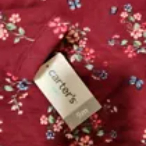 Lovely Floral Fall Quilted jacket - Carters 9 Month Toddler - NWT - Picture 2 of 4