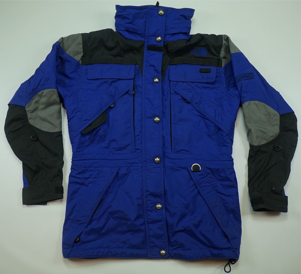 スキー 90s THE NORTH FACE extreme gear Rare Vintage THE NORTH FACE Extreme Gear Spell Out Ski