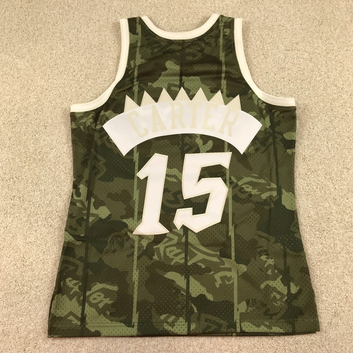 NBA VINCE CARTER ゴーストカモ SWINGMAN JERSEY Mitchell & Ness Toronto Raptors Vince Carter Swingman Jersey