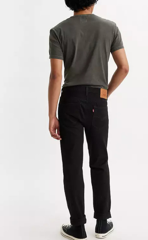 Levi's Premium 501 Black Selvedge Jeans 34x30 - Timeless Fit image 9