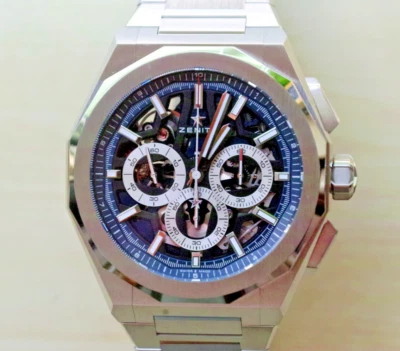 ZENITH Herren DEFY Skyline Chronograph Skeleton 03.9500.3600/79.I001 NEU FULL SE - Bild 1 von 4