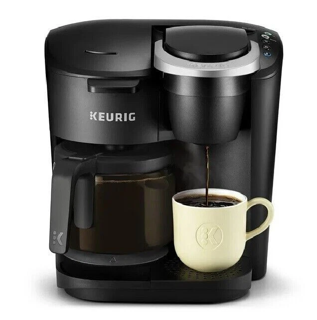 Keurig K-Latte Single Serve K-Cup Coffee and Latte Maker, Comes with Milk Frother, Compatible With all Keurig K-Cup Pods, Black