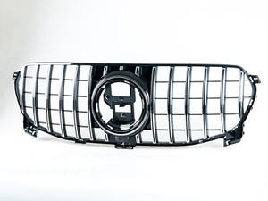 Chrome Gt Style Front Grille For Mercedes Benz Gle Class W167 19 21 Ebay