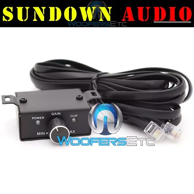 SFB-R SUNDOWN AUDIO BASS KNOB REMOTE FOR SFB SERIES MONOBLOCK AMPLIFIERS NEW