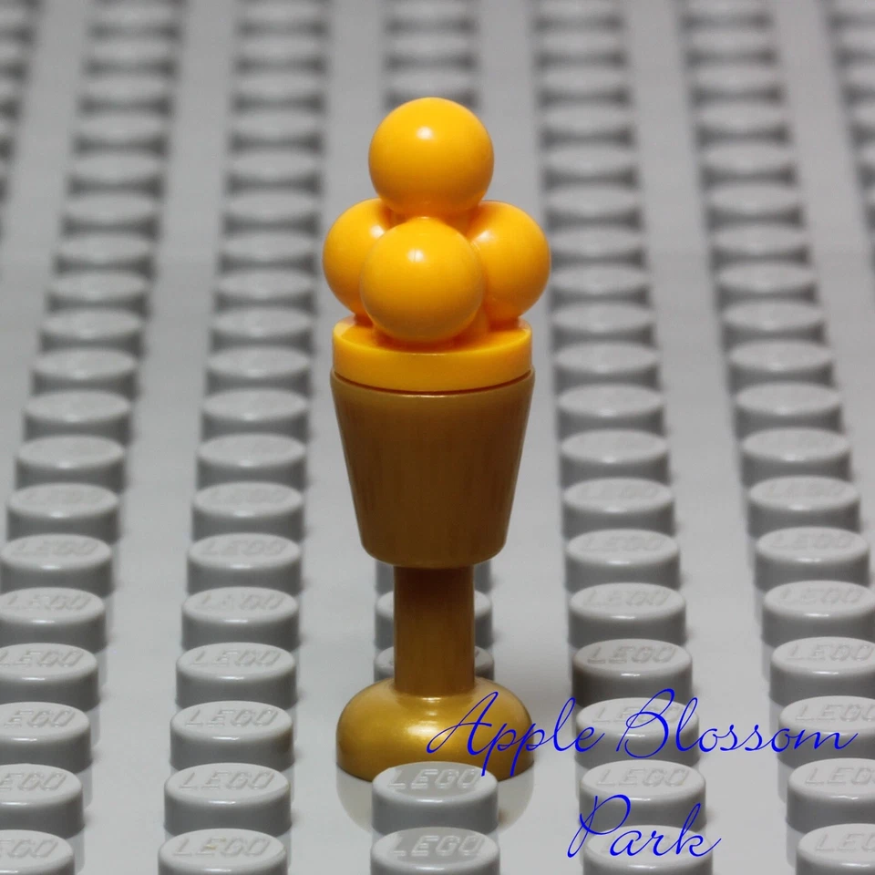 NUEVO Lego NARANJA SORBETE HELADO HELADO HELADO - Amigos Niño Niña Minifigura Postre Comida Foto 3 de 3