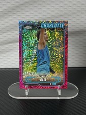 2024-25 Topps Chrome - LaMelo Ball #3 Magenta Speckle Refractor Numbered To 350
