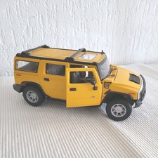 Maisto - Modellauto 1:27 - Hummer H2 ,Gelb 