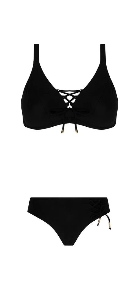 Antigel Bikini ungefüttert schwarz Gr. 70 75 80 85 90 D E F NP 140 € - Bild 2 von 3