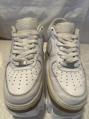 White Air Forces/size 9 used still in good condition