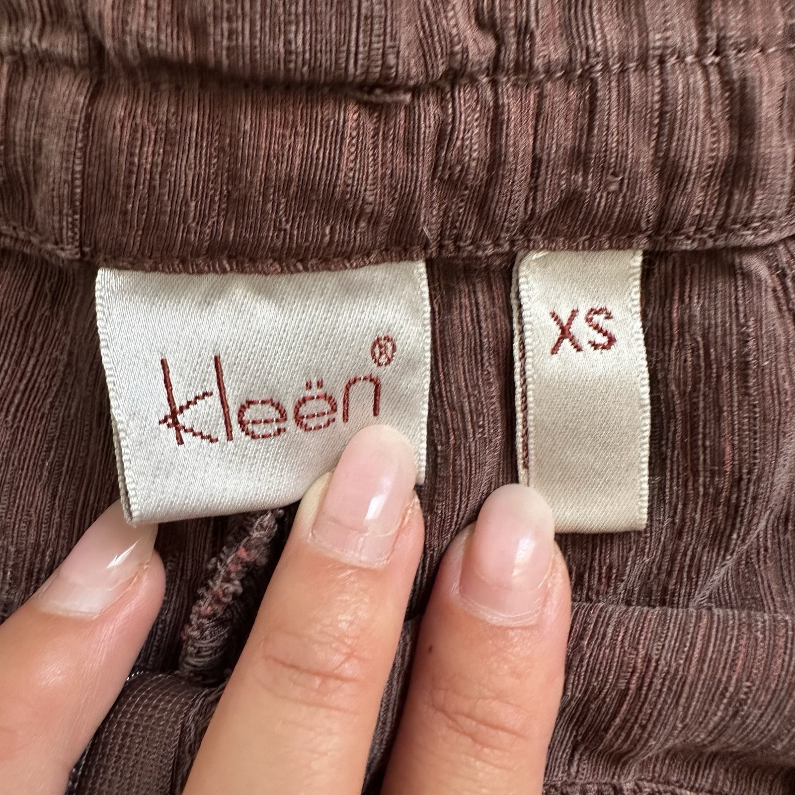 Vintage Y2K Peachie Keen gamba larga taglia XS ~ pantaloni lounge grunge