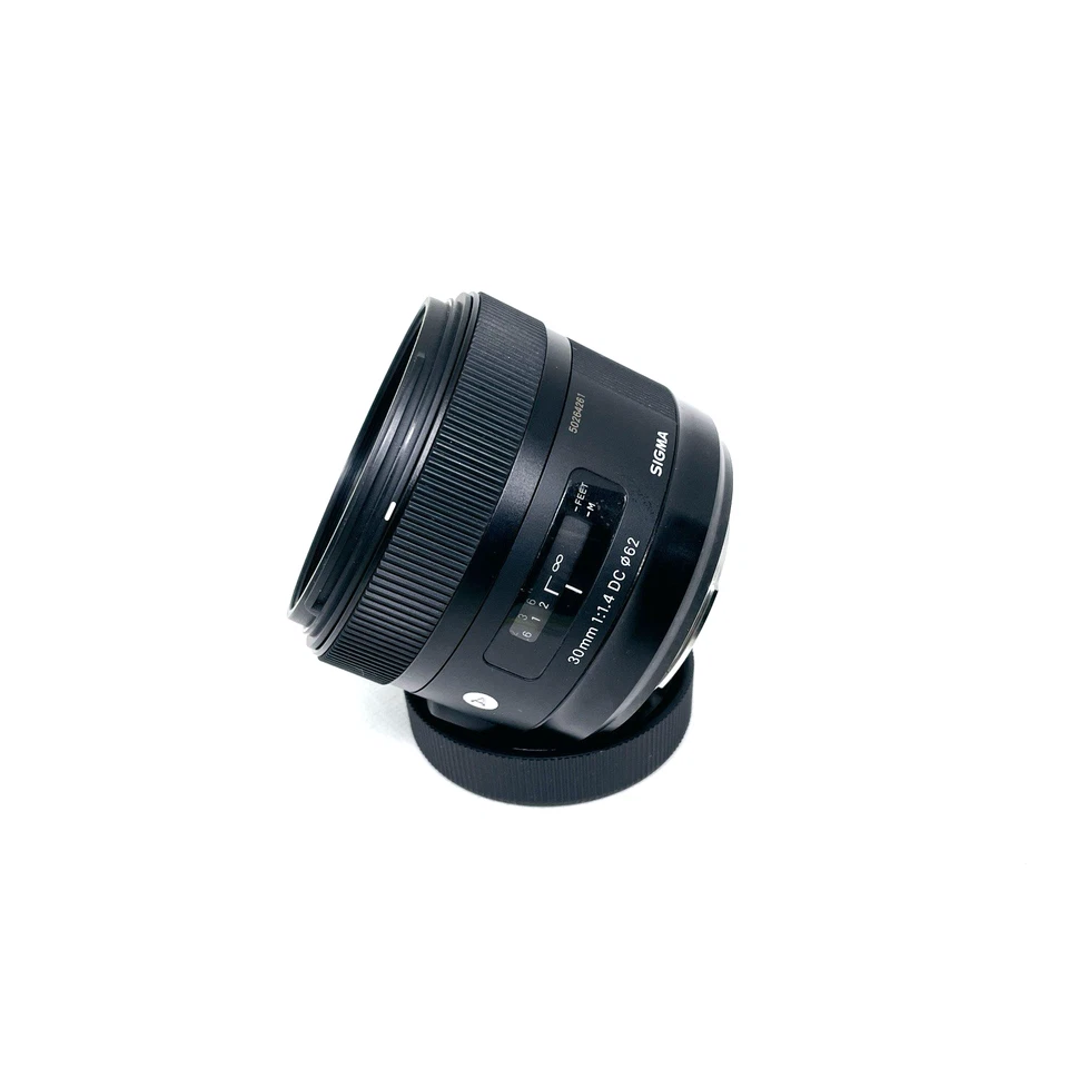 【TOPMINT】Sigma 30mm f/1.4 DC HSM Art lens for SONY A Mount w/hood & case LensCap - Image 4 of 4