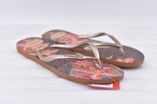 Womens Havaianas Slim Flip-Flop Sandals - Rust Size 11/12 EU 41-42 