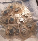 1958 Silver Proof Roosevelt Dime Roll 50 Coins 90% SILVER Cello Wrapped